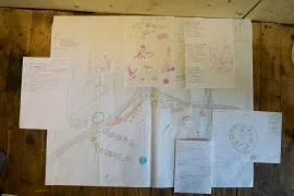 A permaculture design during the PDC @ Beyond Buckthorns