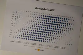 printed Lunar Calendar 