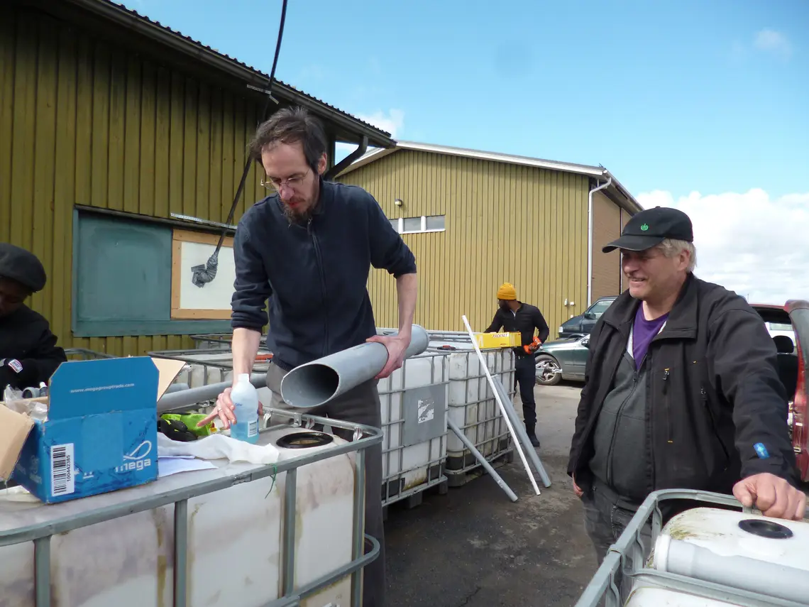 DIY Biogas workshop in Finland