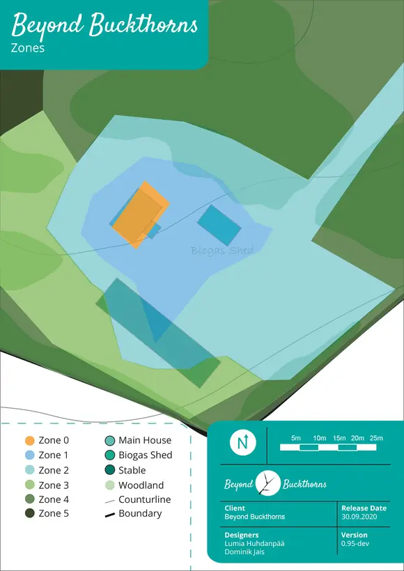 Zones at Beyond Buckthorns