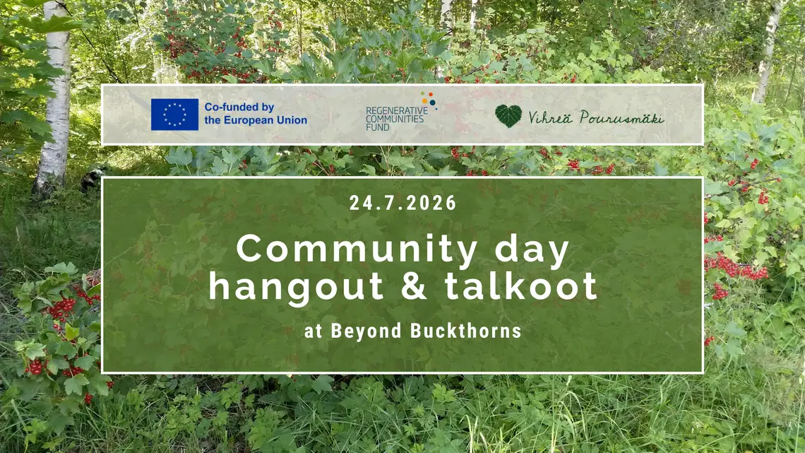 Community day at Beyond Buckthorns