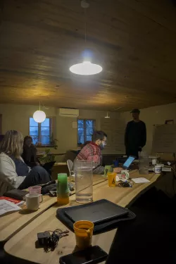 Board meeting of the Nordic Institute of Permaculture