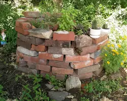 Herb spiral at Beyond Buckthorns